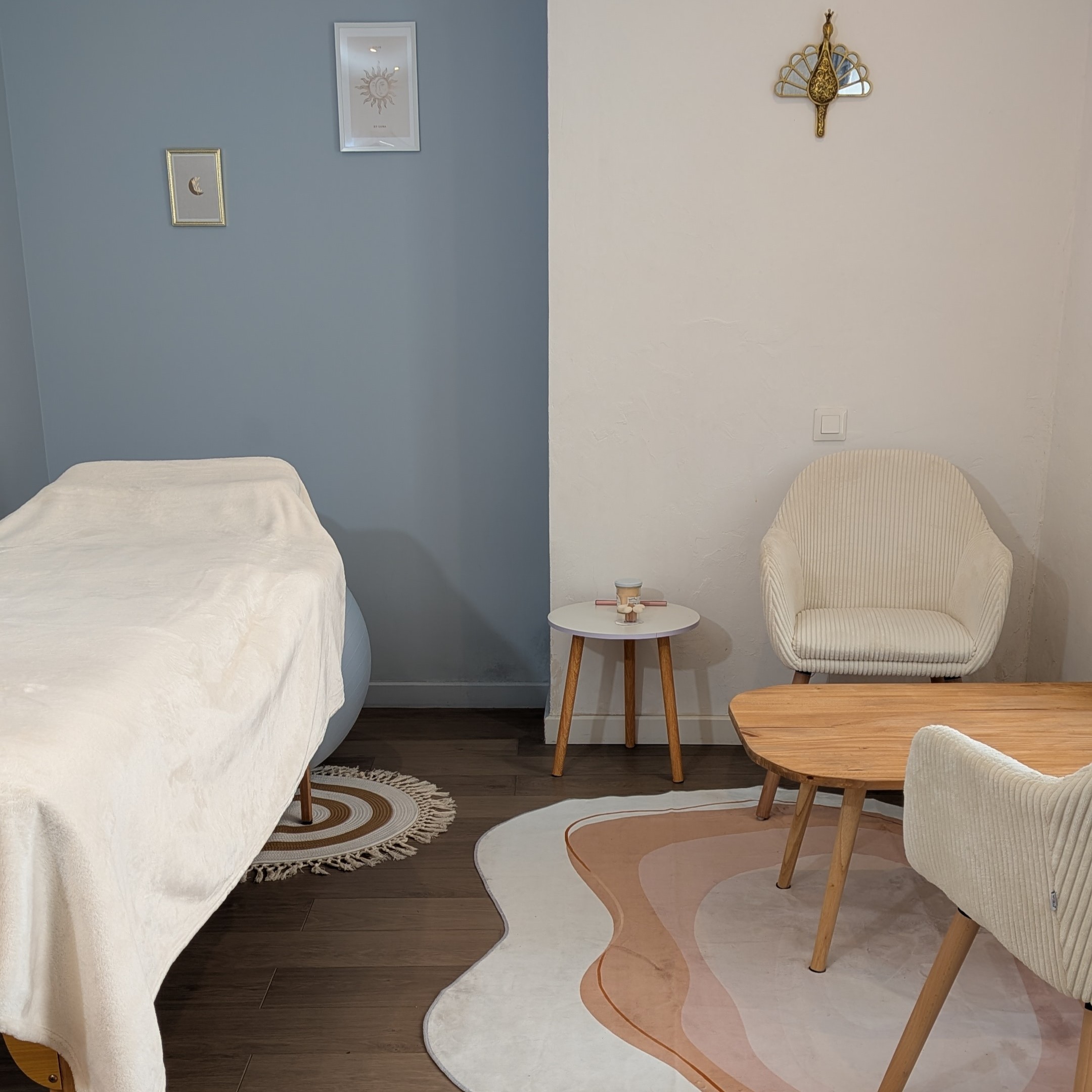 Salon thérapie - table massage